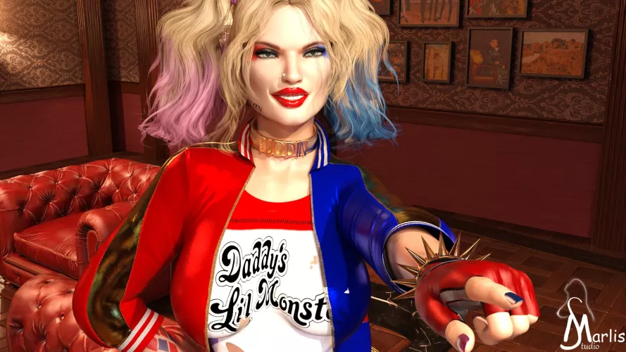 New Motion Comic Coming Soon about Harley Quinn (Marlis Studio) [DC]