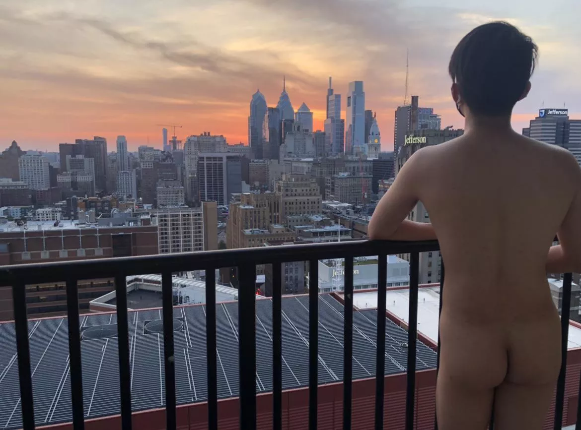 Nude with a view