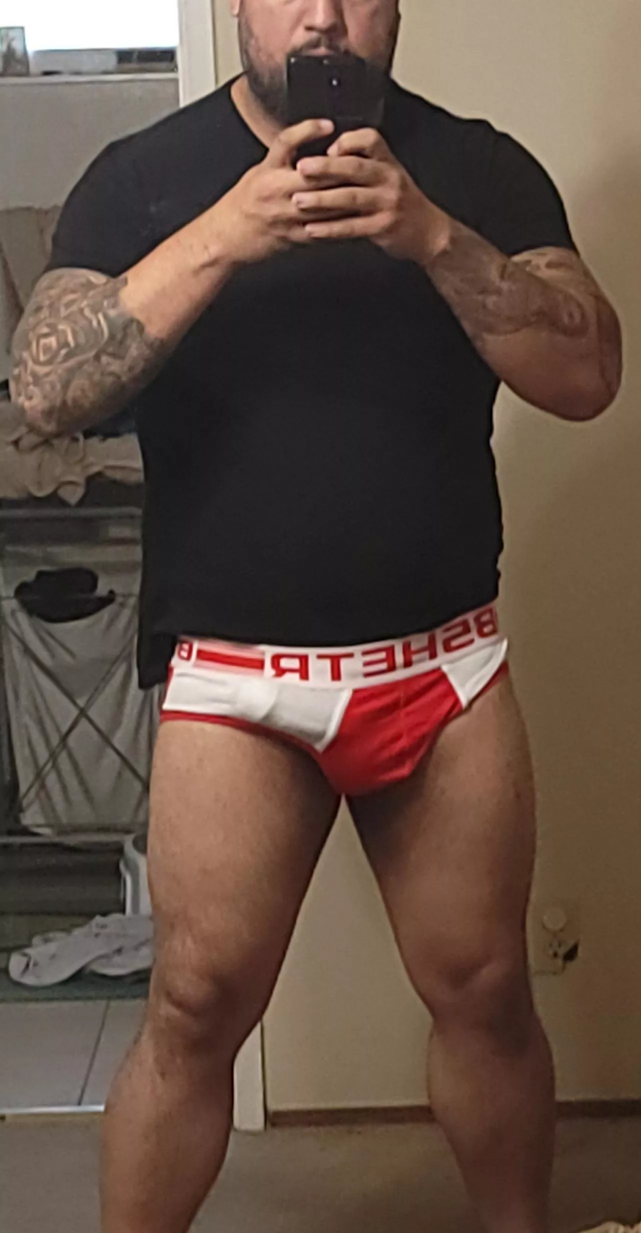 Red briefs
