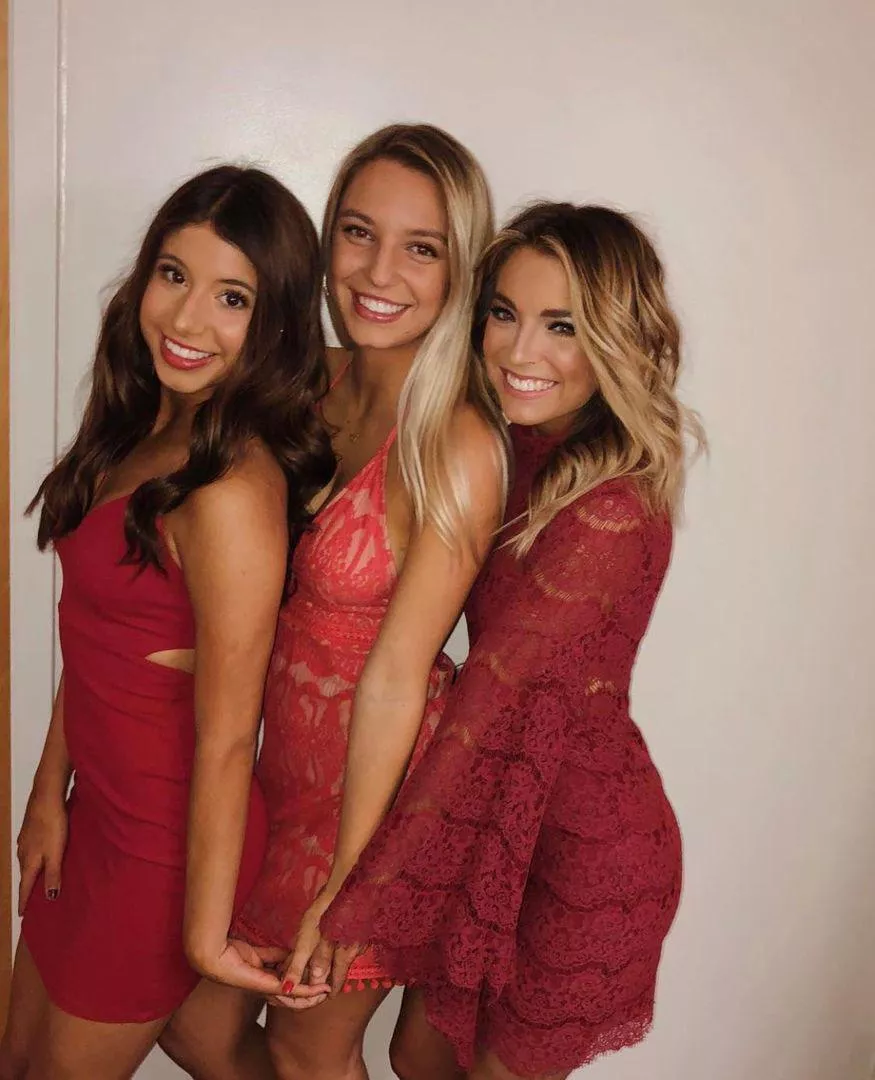 Red dresses