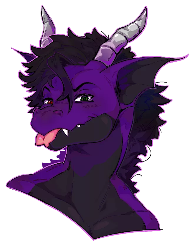 (Repost) Blep , Art made by ( Herbyeen ) instagram (placed a wrong flair .. )