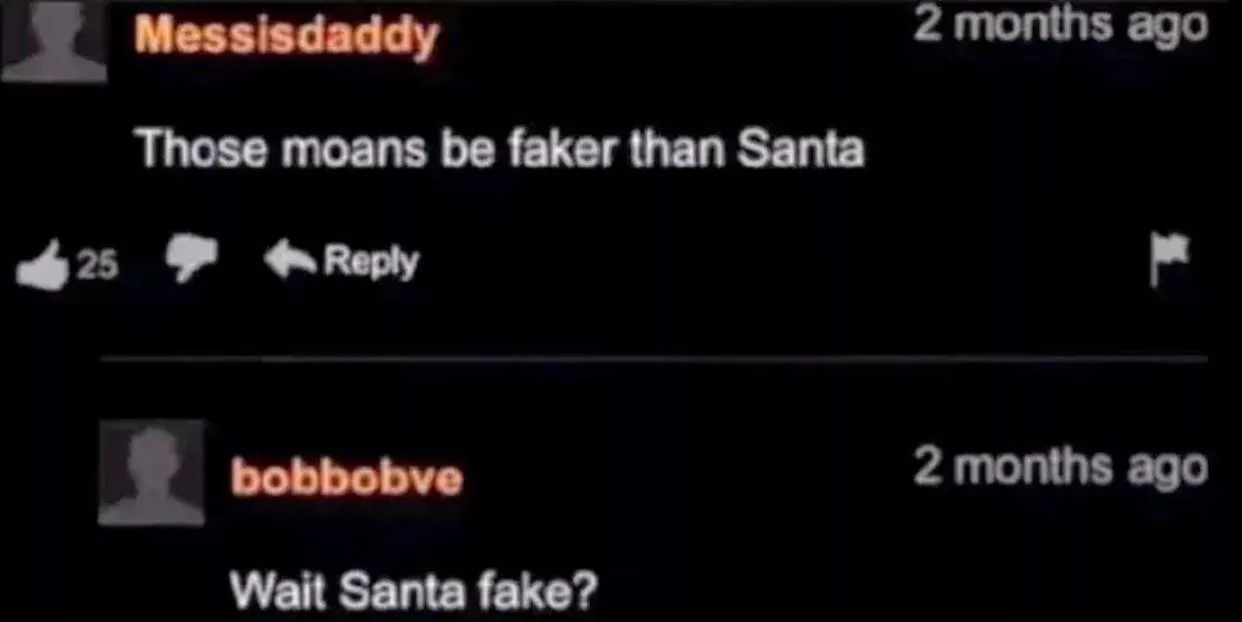 Santa’s fake?