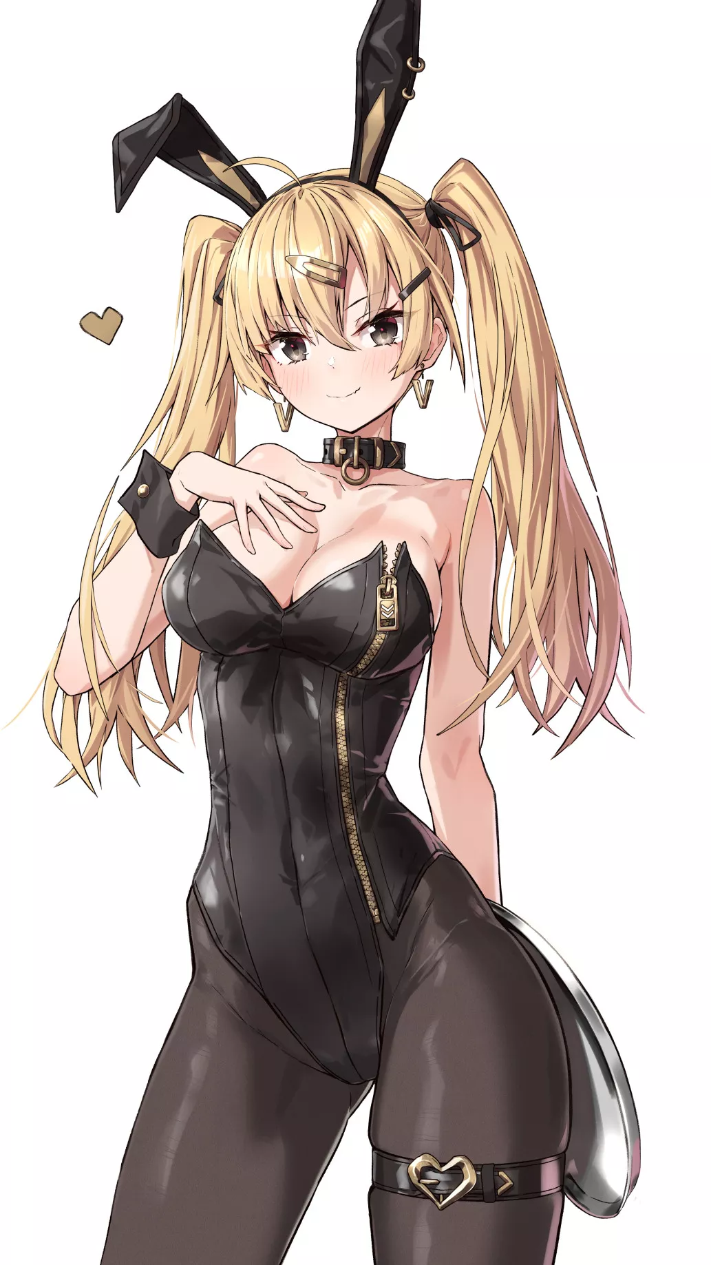 Side Zipper Bunny Girl