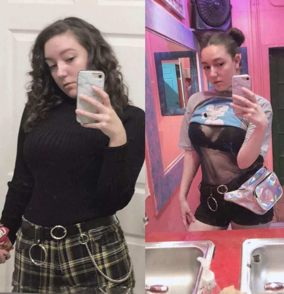 Starting my (21f) Journey. Can’t wait to get bigger tits.