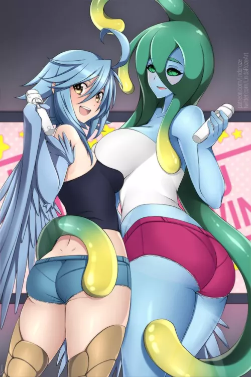 Suu and Papi~ Who's your Mons Monsume waifu?