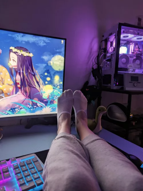 Sweaty gamer socks🧦🎮