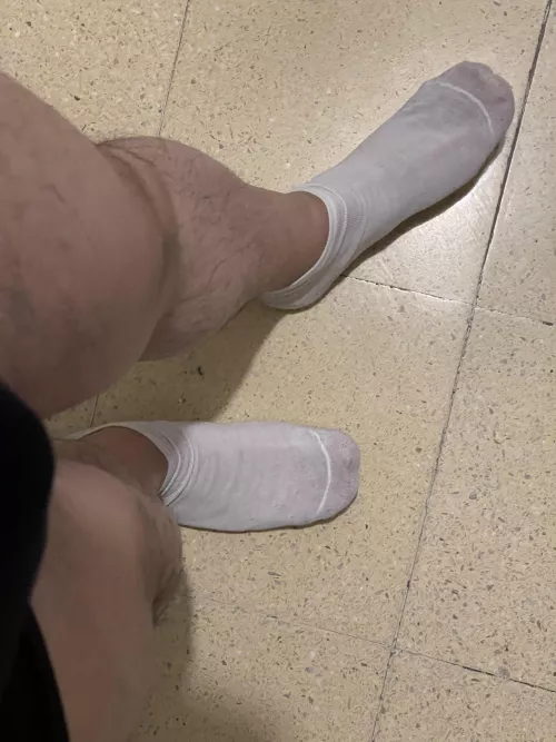 Sweaty socks.