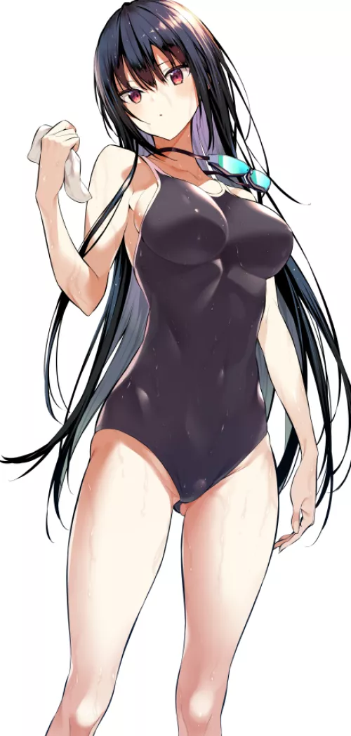 Takamine Takane after Swimming (Hiiragi Yuuichi) [Haitekudasai Takamine-san]