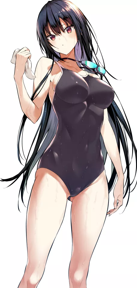 Takamine Takane after Swimming (Hiiragi Yuuichi) [Haitekudasai Takamine-san]
