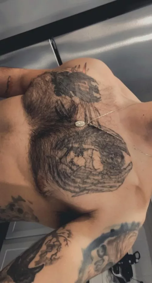 Take in a nap in my chest? Or we can do anything else too 😉