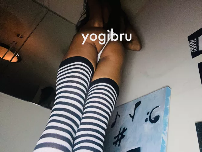 thigh high socks…
