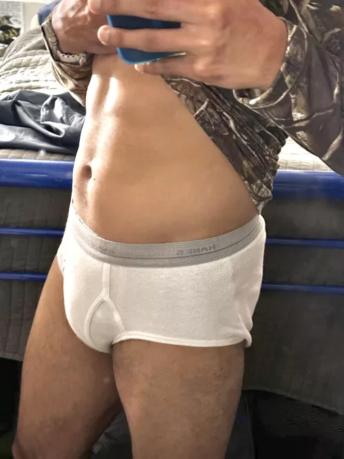 Tighty whities Tuesday should be a requirement at the gym. 🤔