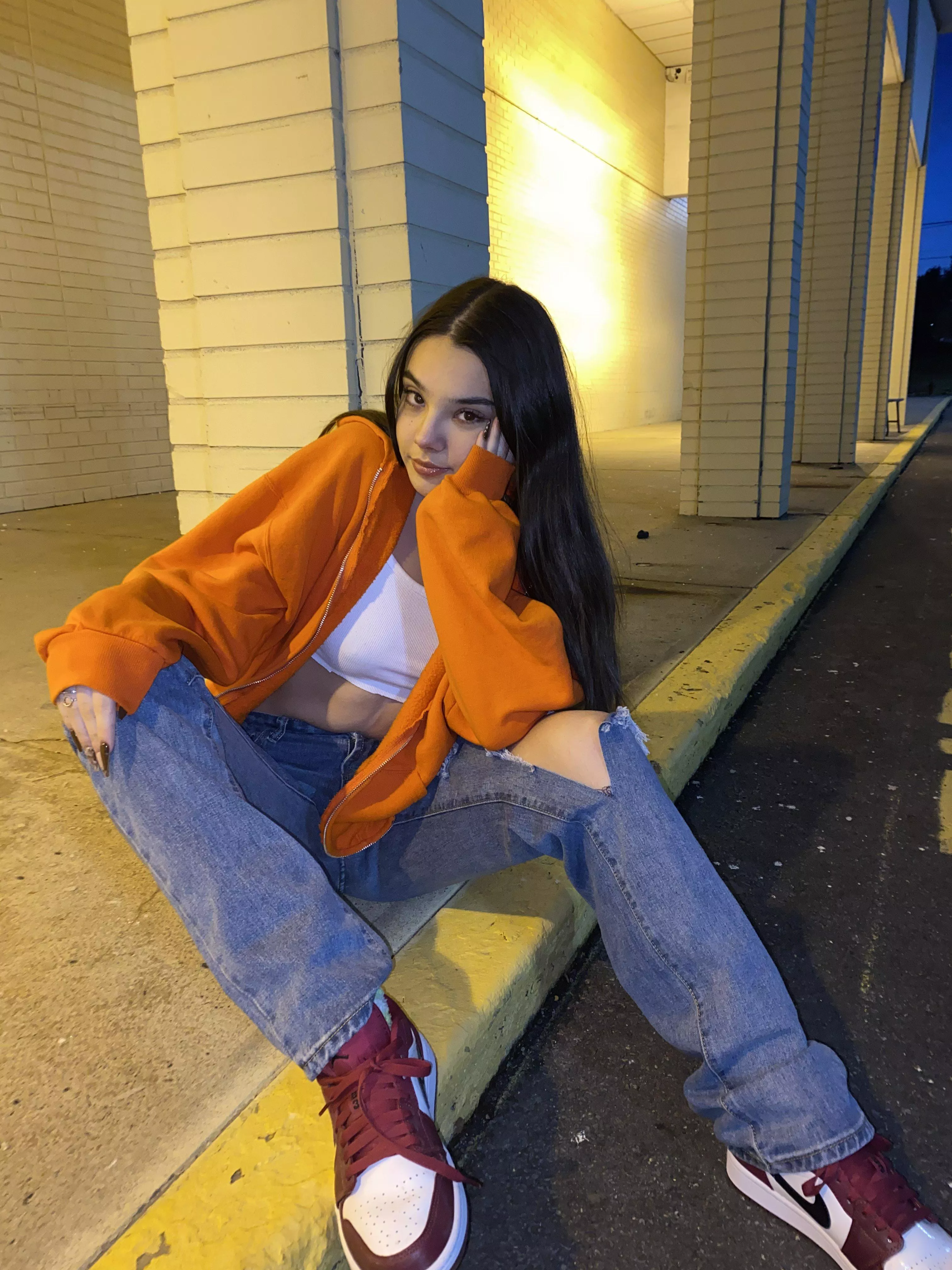 Too pretty to be wearing just jeans