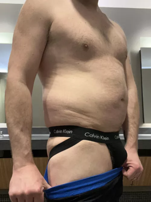 Wore my jock to the gym today…..