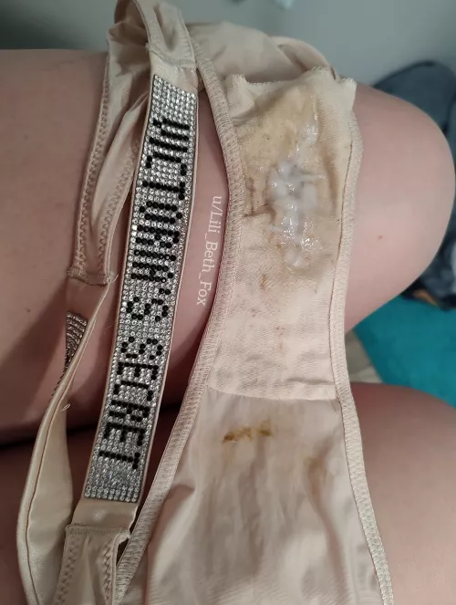 Wrecking panties is my favorite pass time - DM to order your own pair! [Selling]