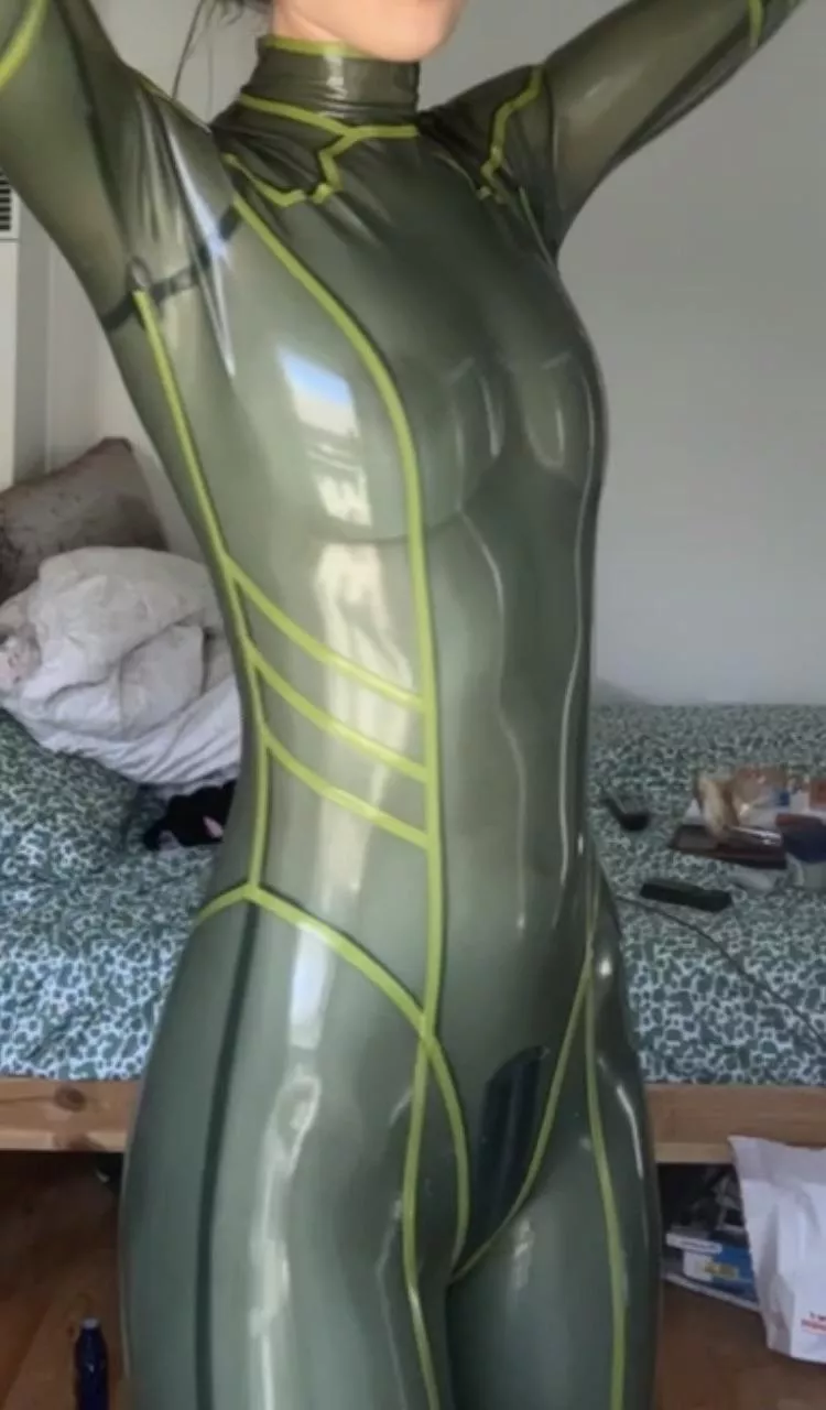 y’all love my catsuit, i barely wear it!