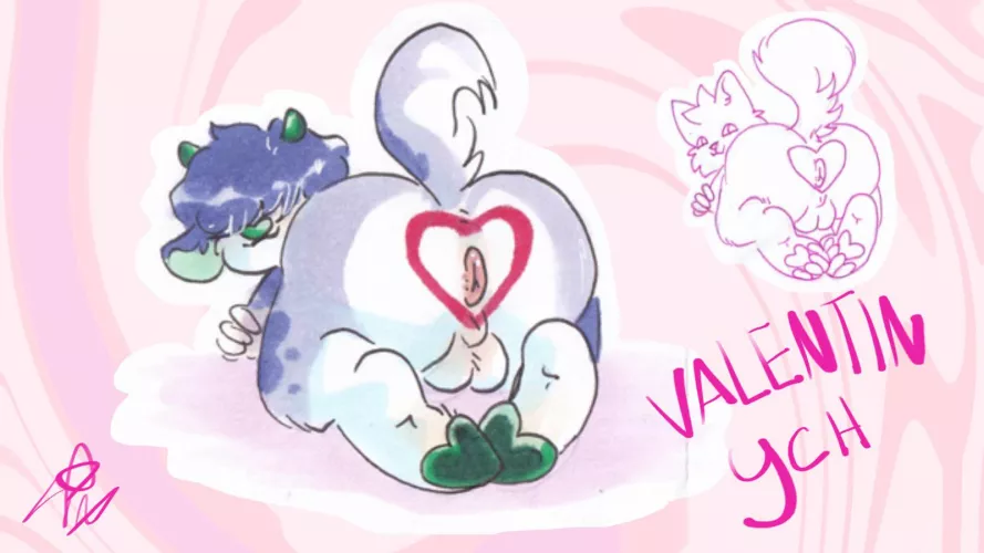 YCH Valentin ass (art by me/ S.Max)