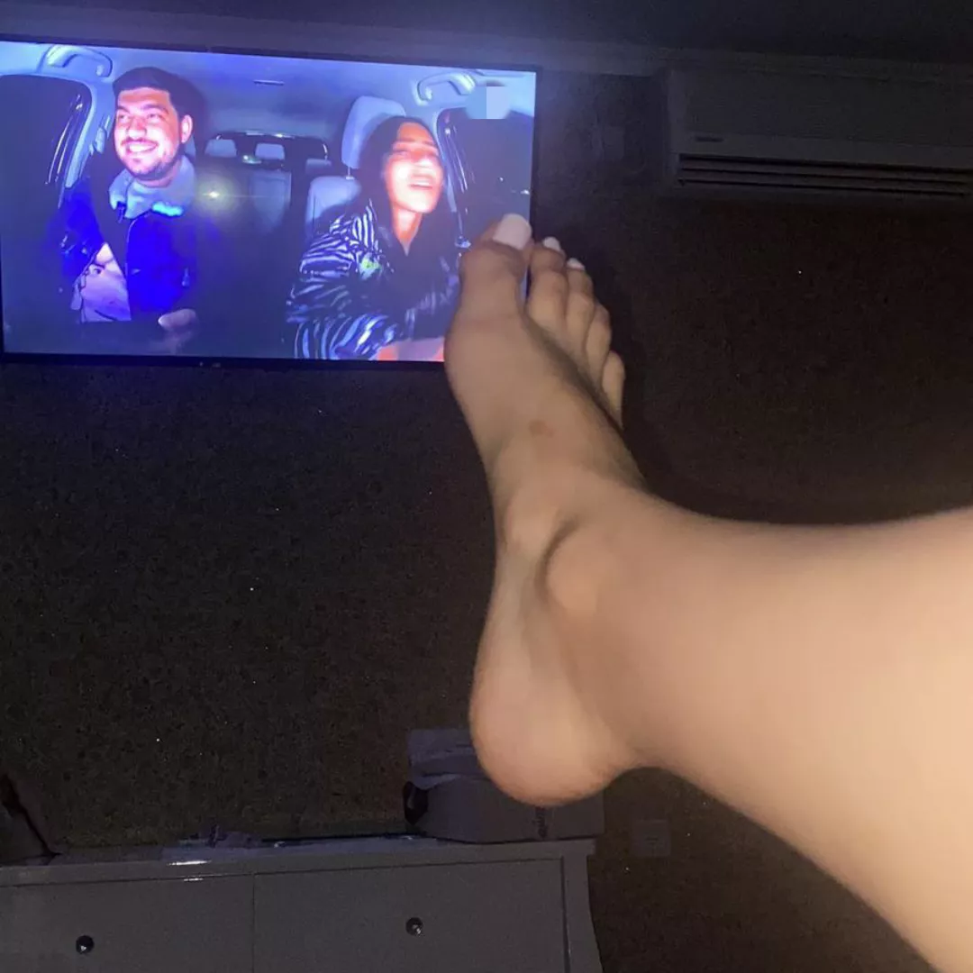 You should lick my feet