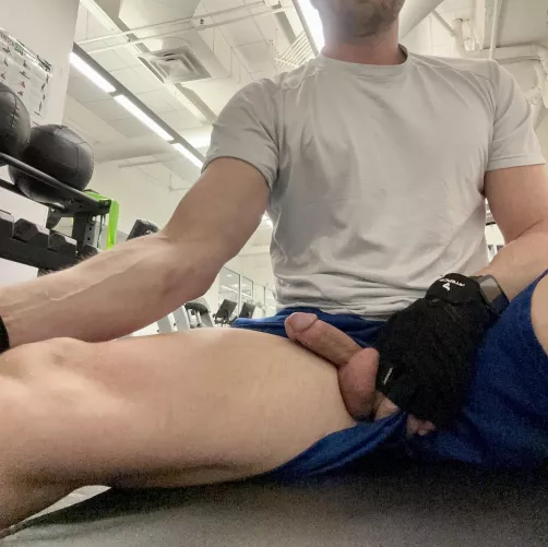 You’re at the gym and see this, what do you do?