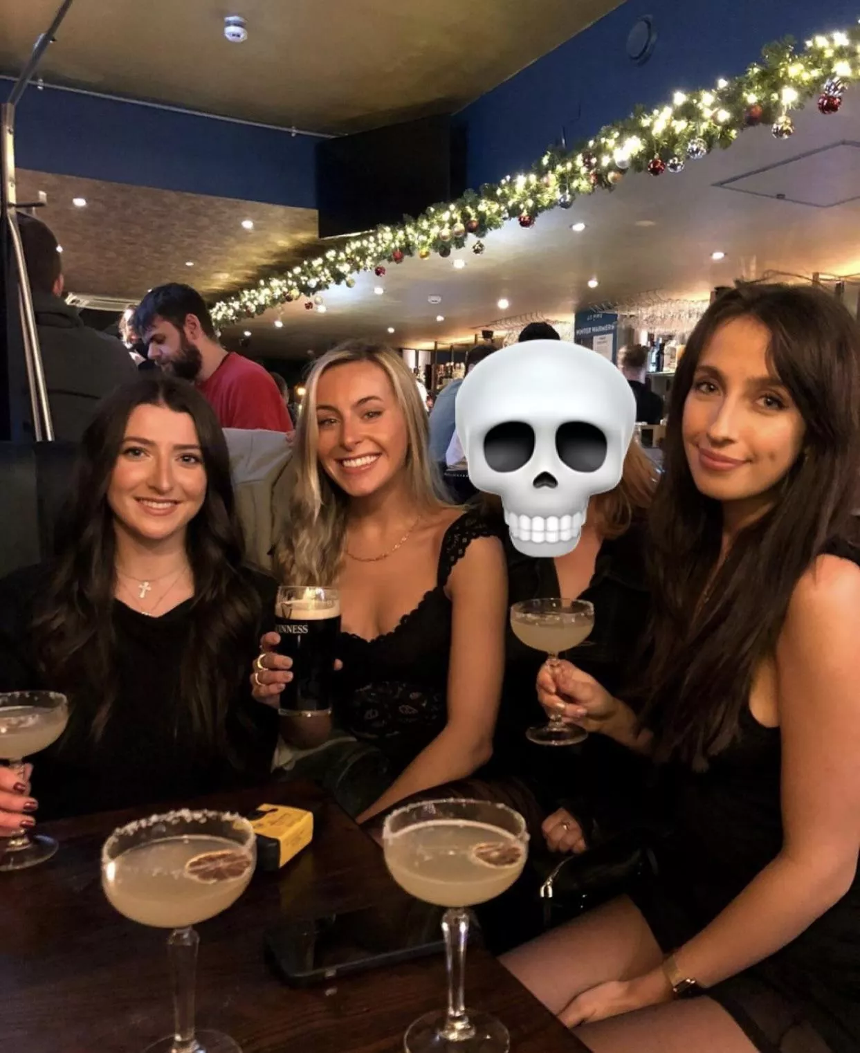 3 cute girls one blocked out