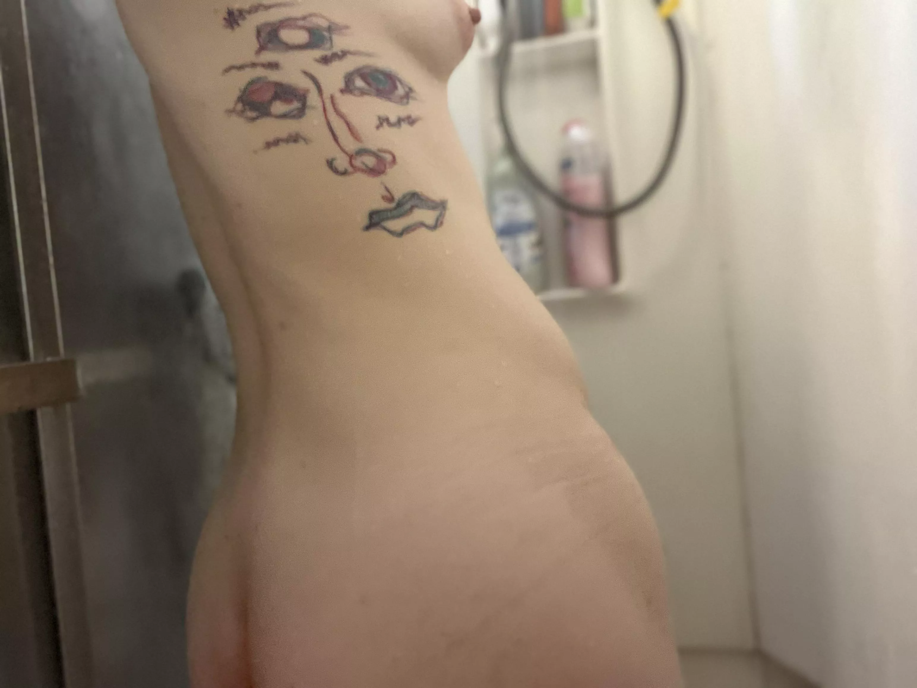 A good view showing my favorite tattoo