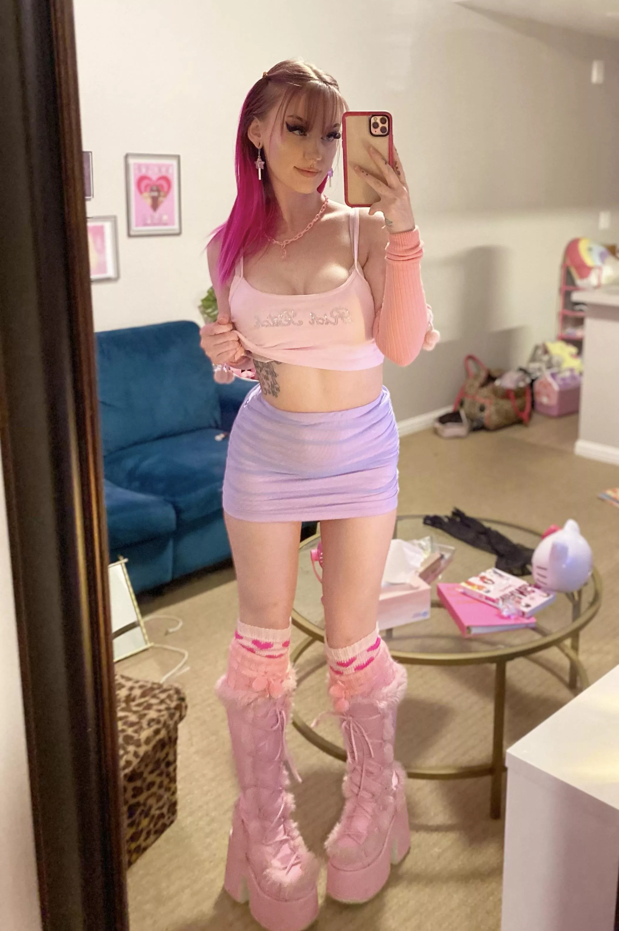 All I need is arm/leg warmers and I good;)