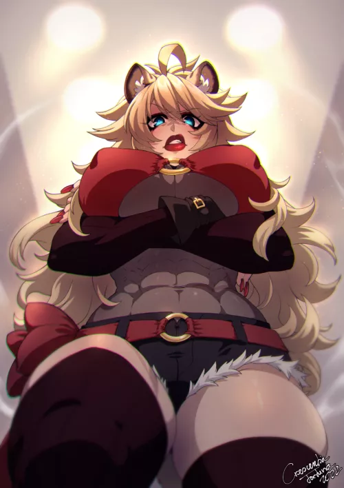 Angy lion [by Crescentia Fortuna / Projekt Wolfenstahl]