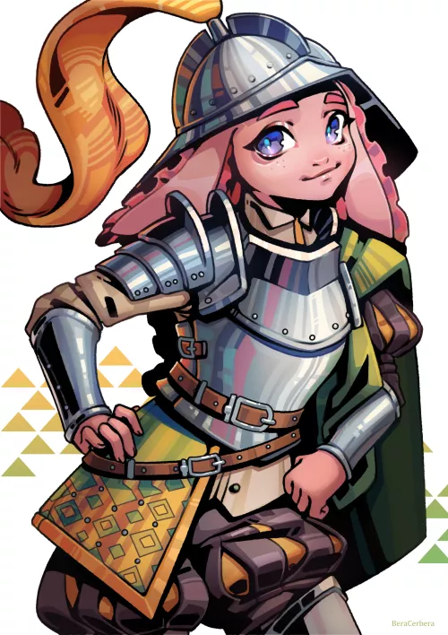 Armored Axolotl (art by me)