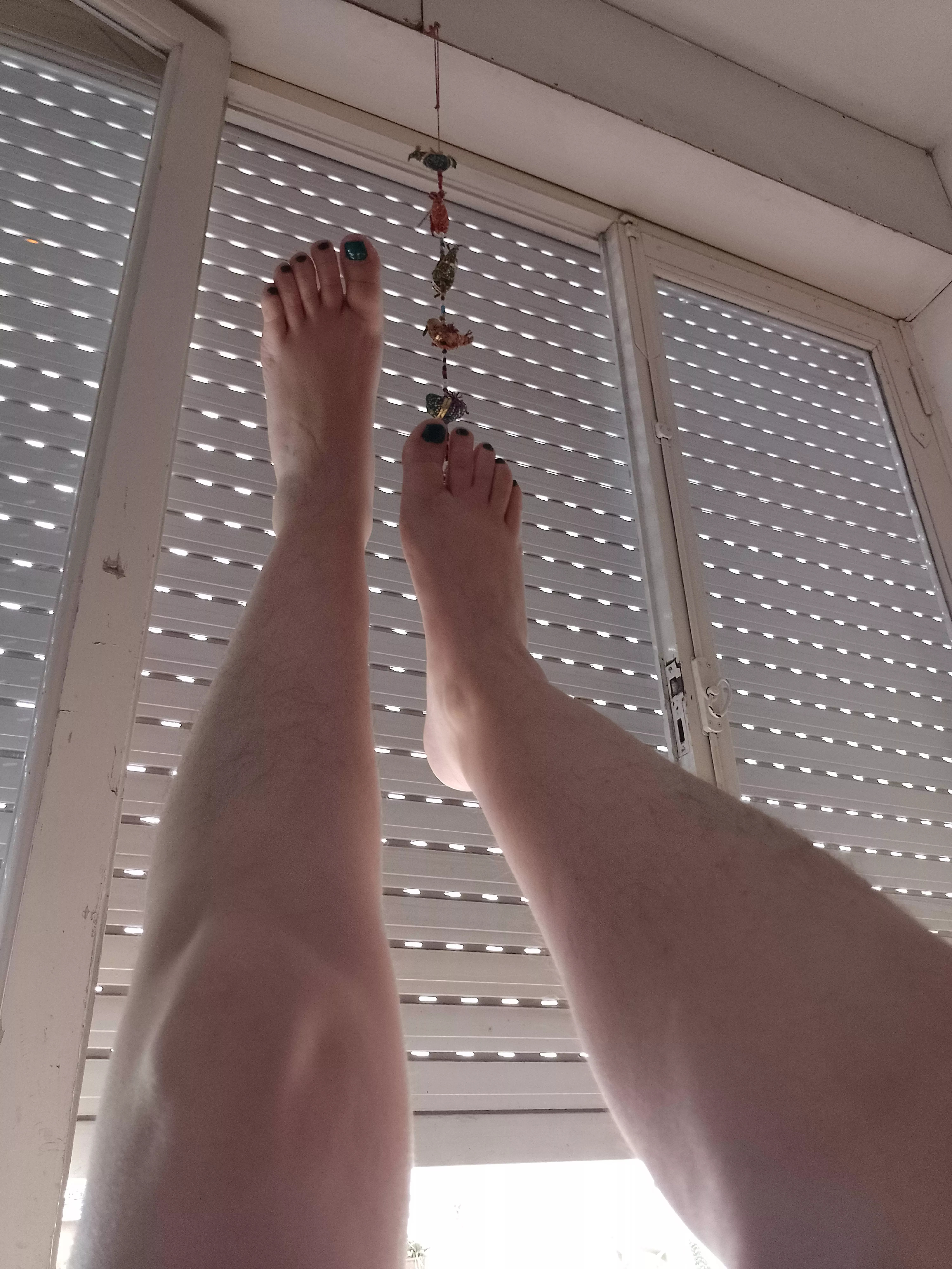 can i put my feets on your face?