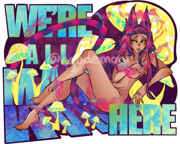 Cheshire Cat redesign 💖 (oc)