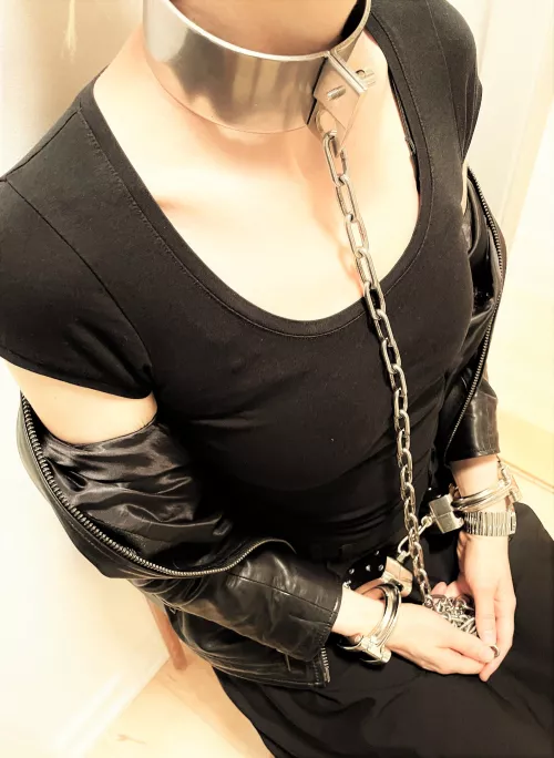 Collared and cuffed - who's man (or woman) enough to take the chain?