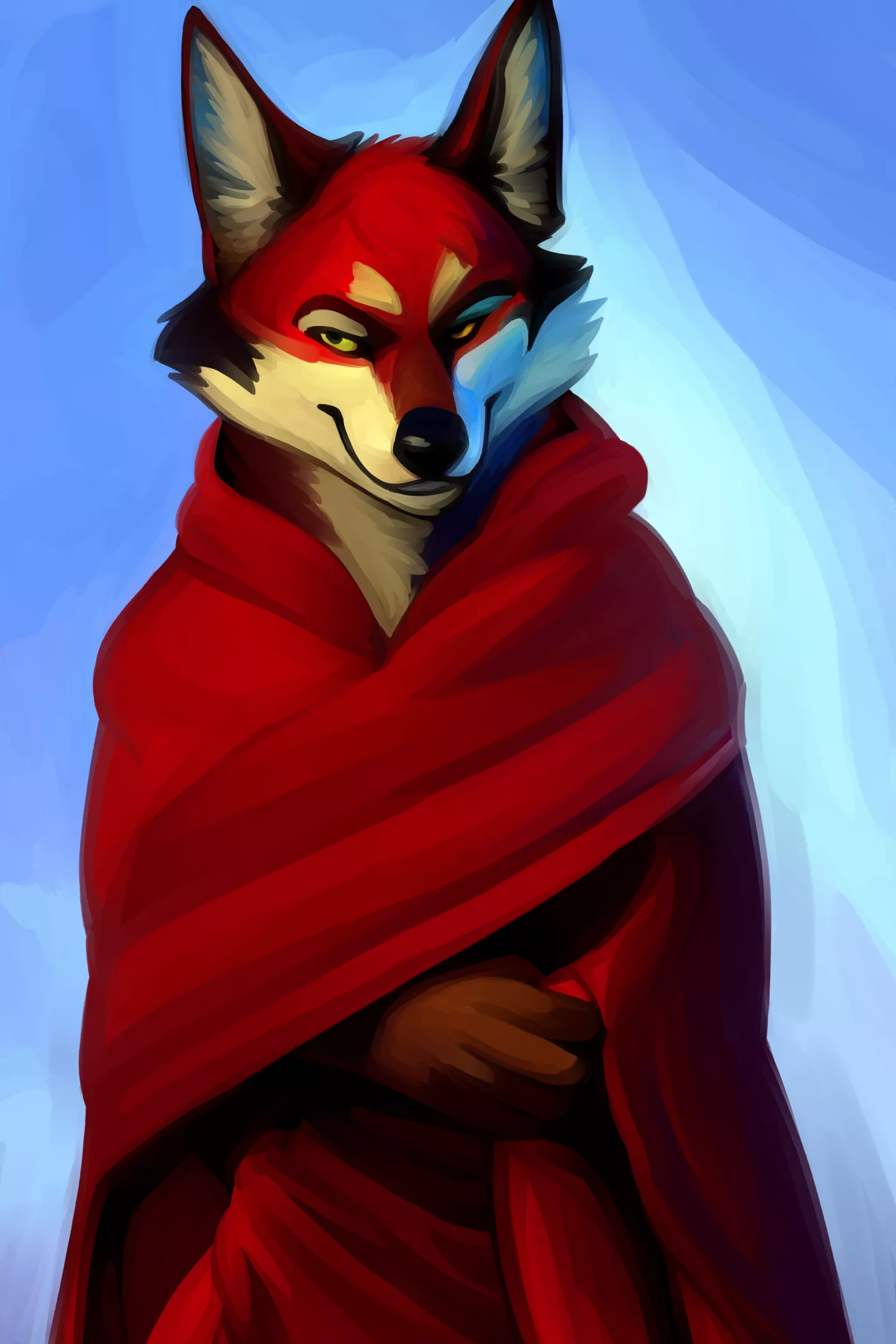 Crimson Cloak (Art by me)