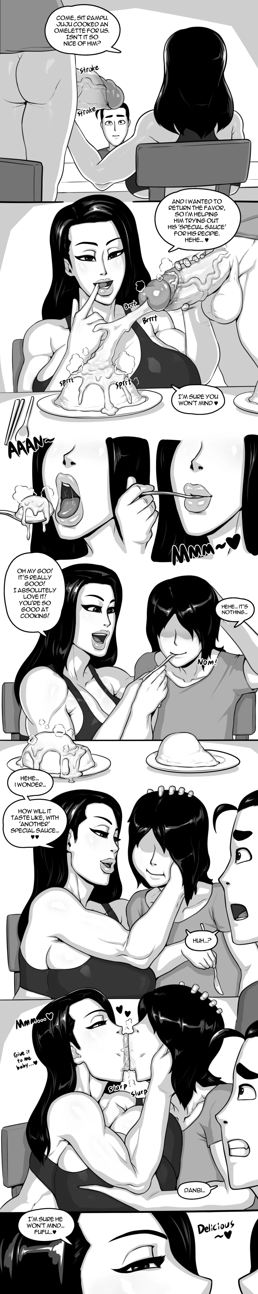 Danbi, the wanton cock gobbler (Rampage)