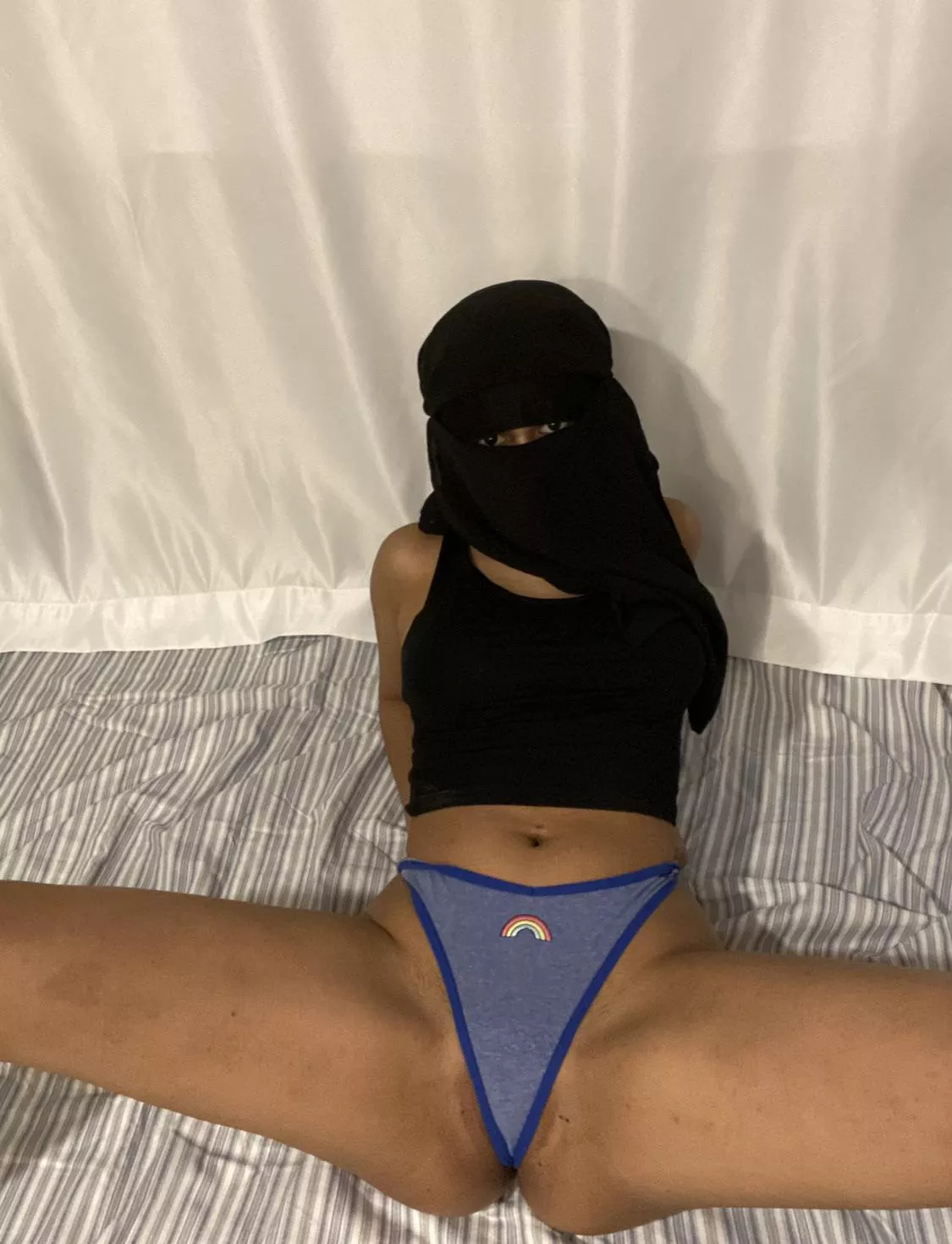 do you like my rainbow panties? 🌈 😋