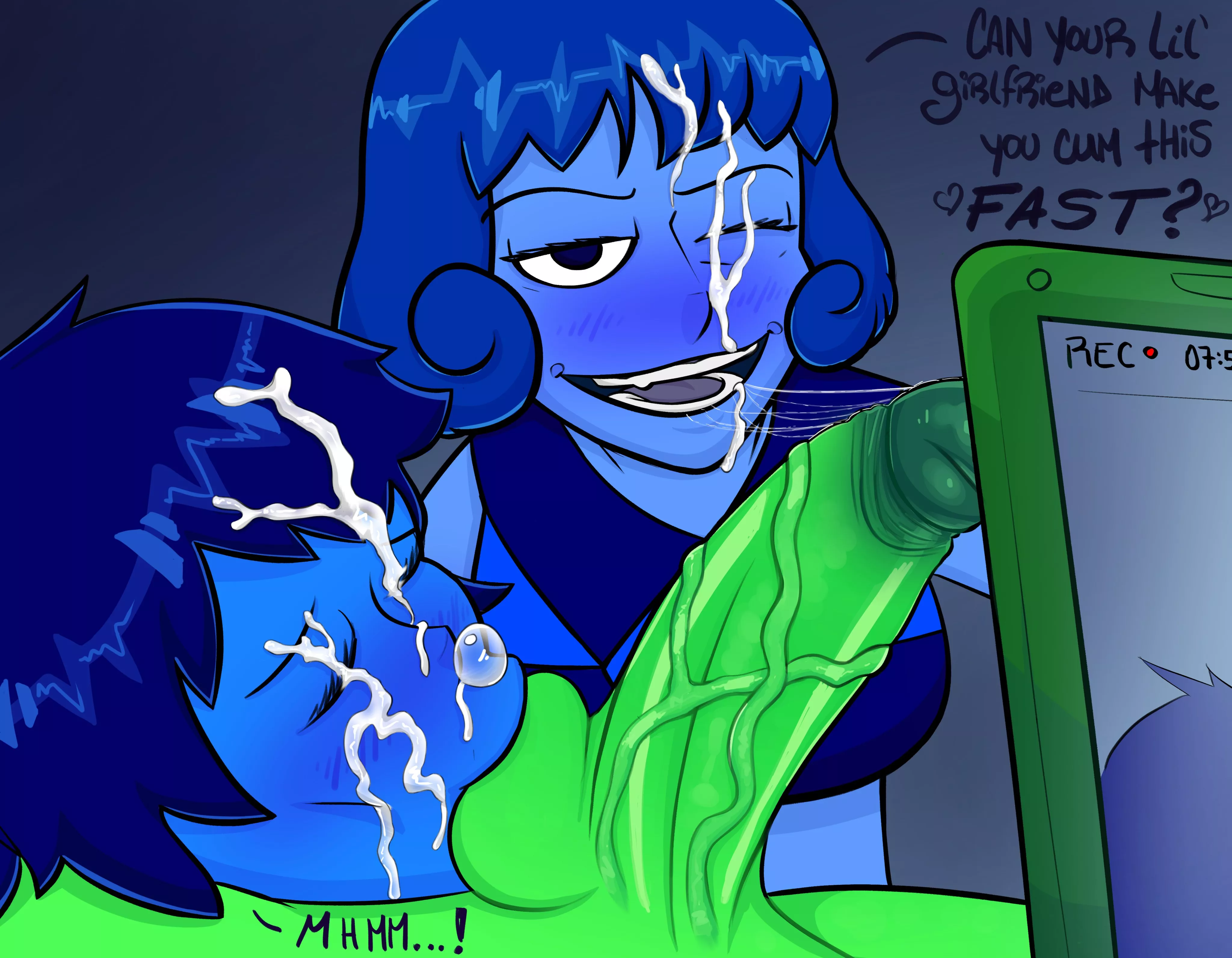 Double Lazuli blowjob (OC)