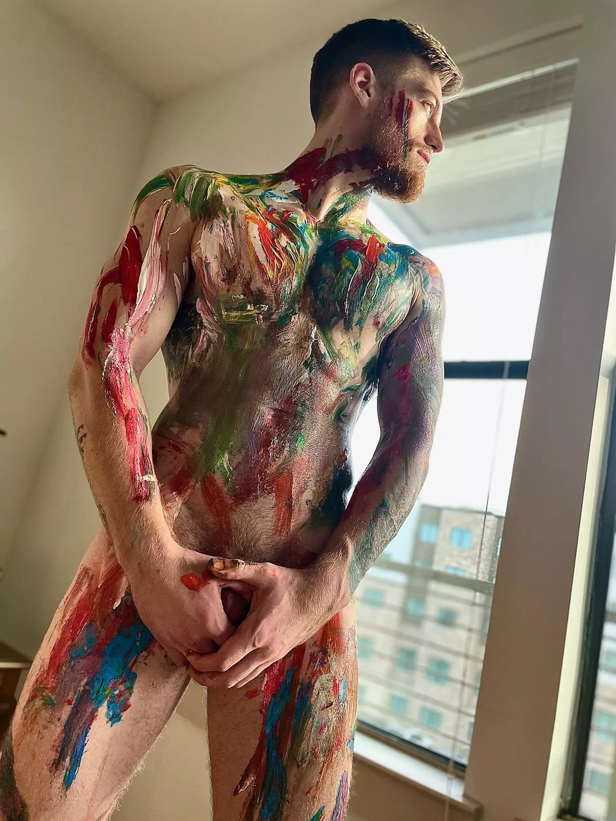 Figured I’d get artsy with it 😌