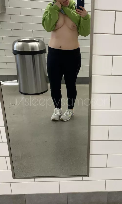 flashing my way through the day [oc]