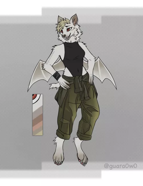 Flying fox adopt - Open (art by me) <3