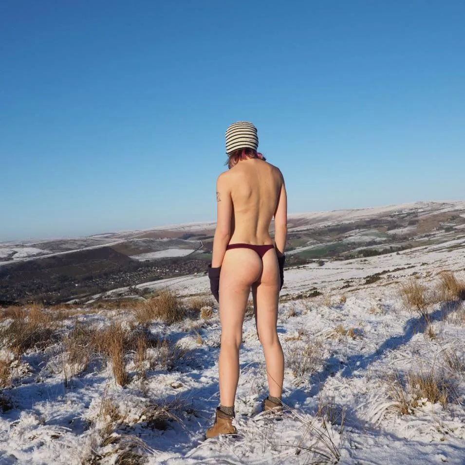 Fun in the snowy sun