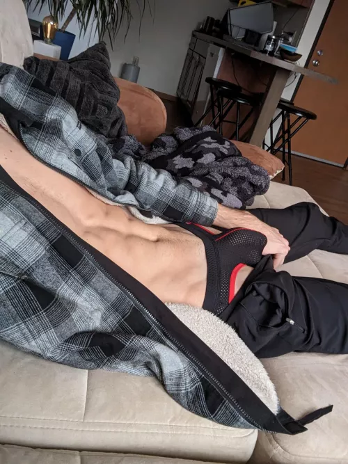 Getting ready to go to the gym