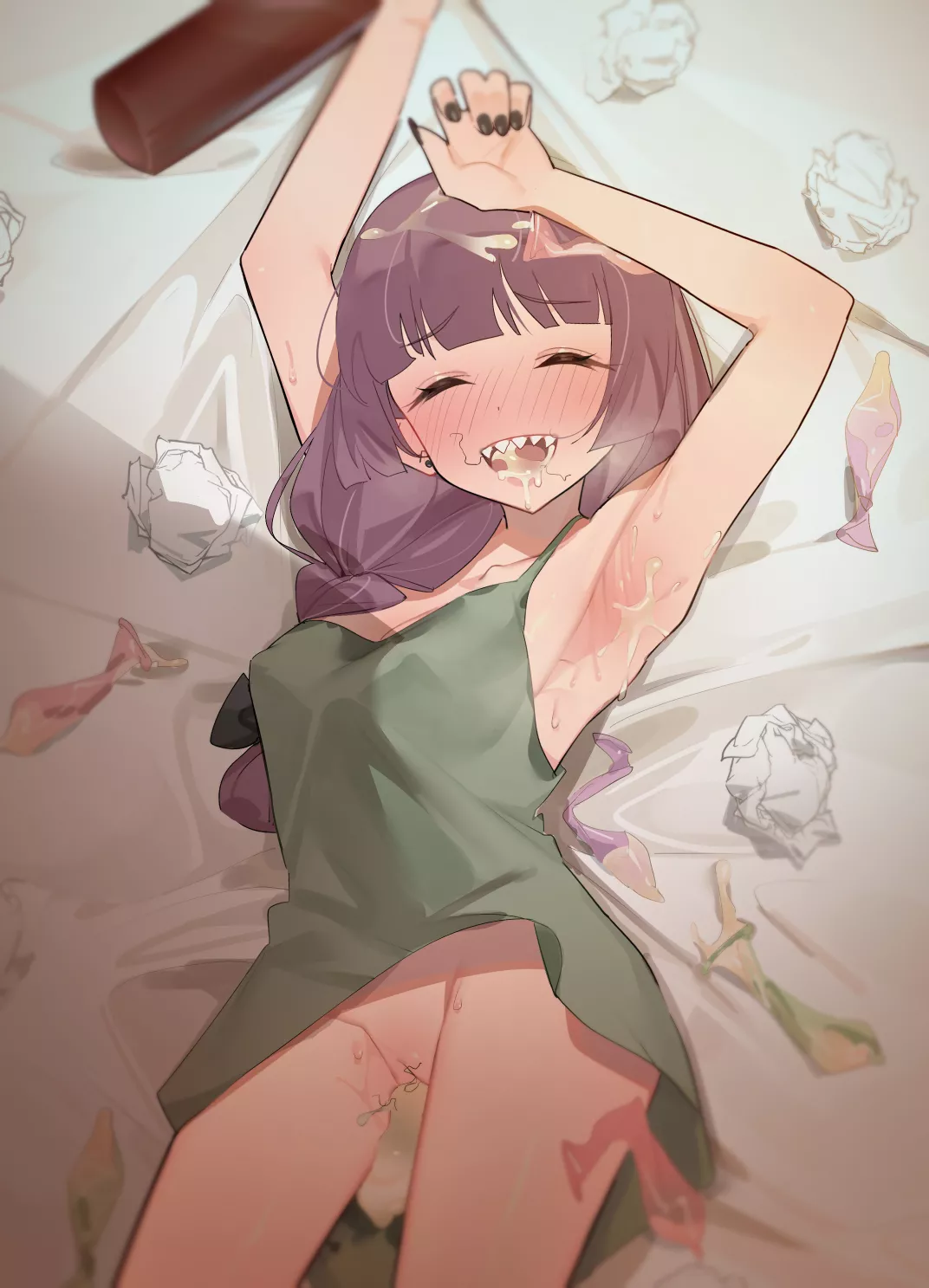 Hiroi Kikuri after sex by Kurokiri