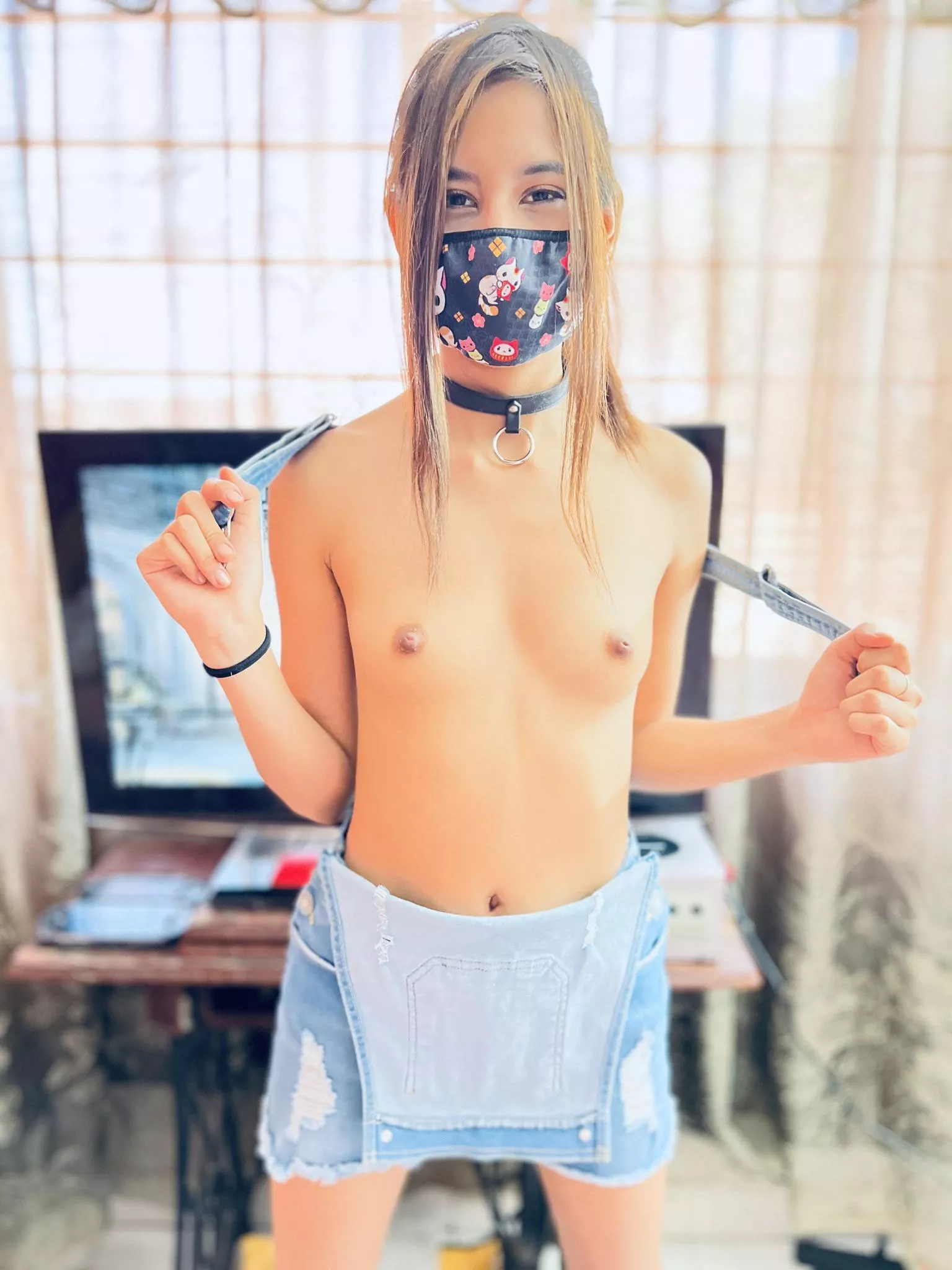 I am petite and cute just like my tiny tits