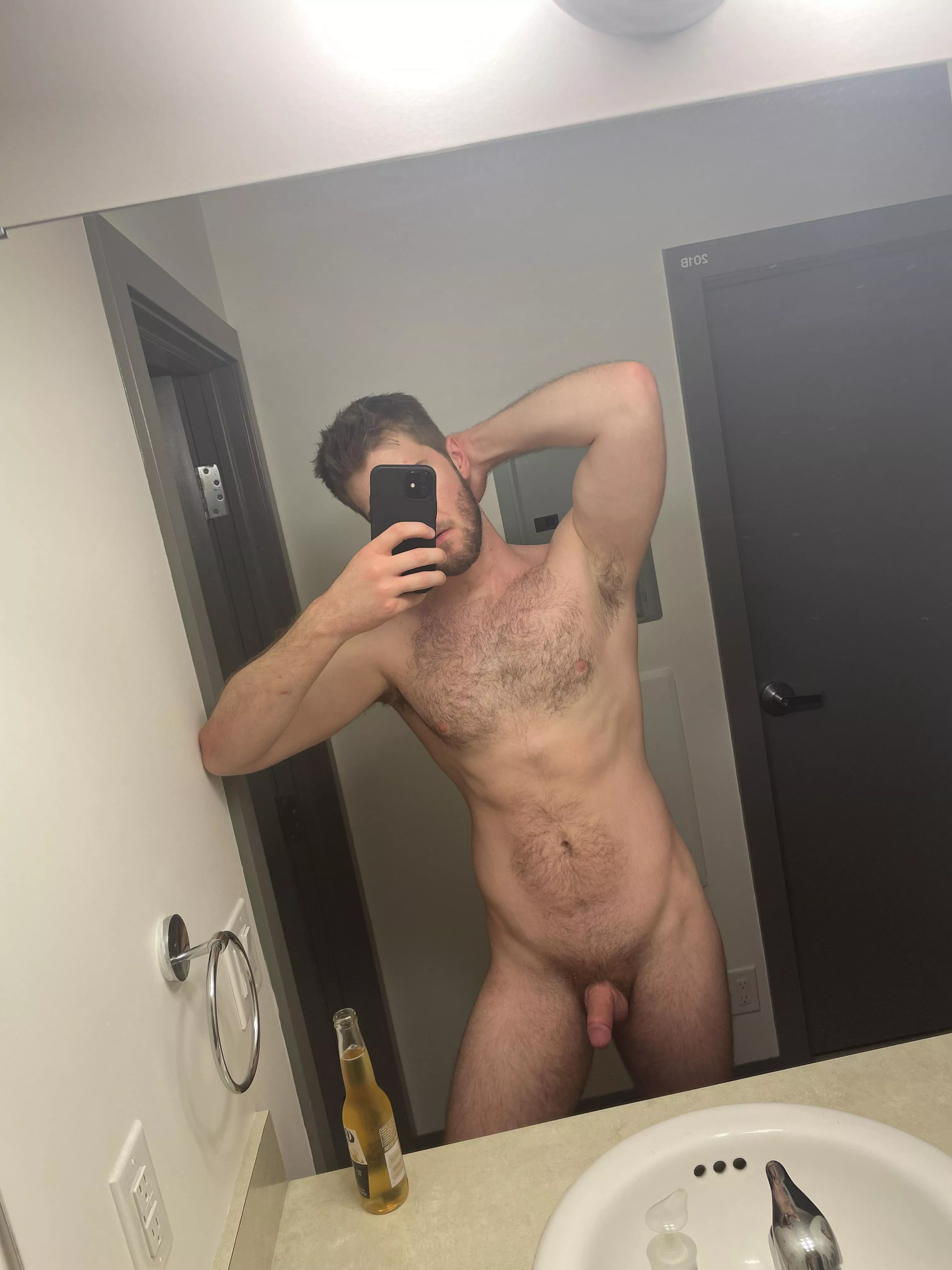 I love a cold beer after a workout