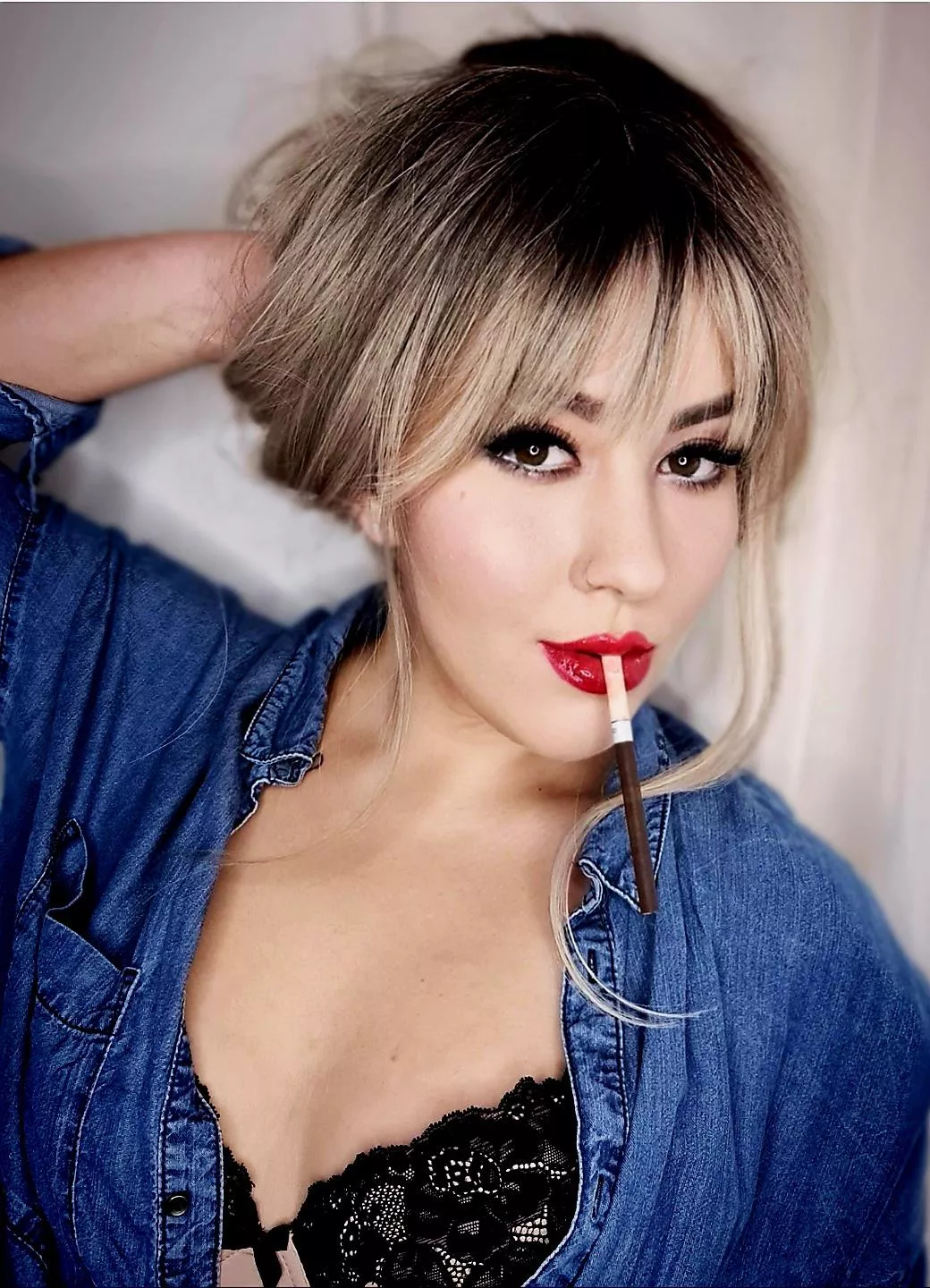 I want to get naugty with you as you light my cigarette. I want to see what it does to you and for you to see what it does to me. 🔥☺️