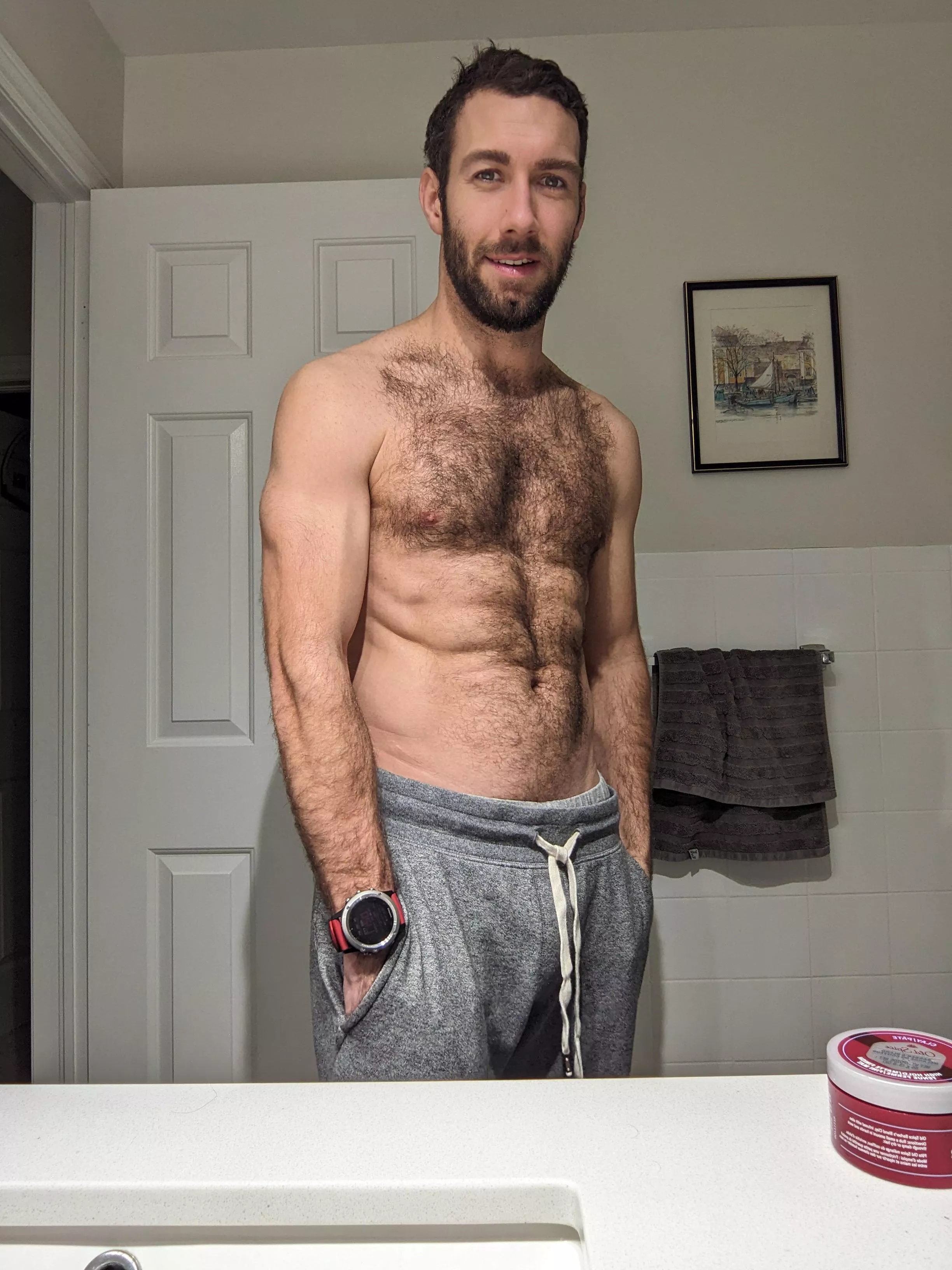 Just celebrated my 32nd Birthday, loving my body and all its amazing fur.