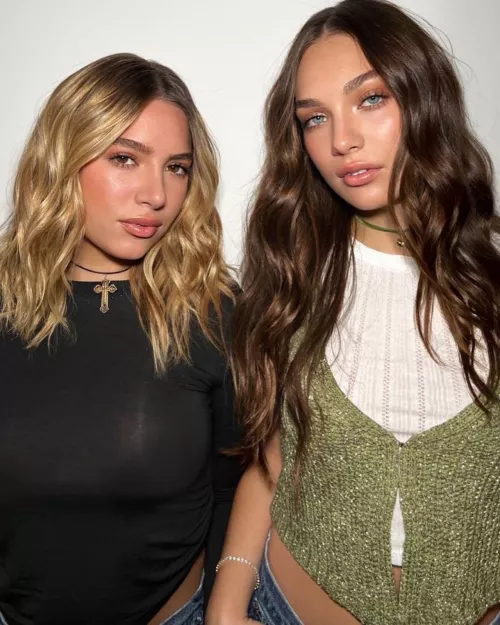 Kenzie Ziegler (with her sister Maddie)