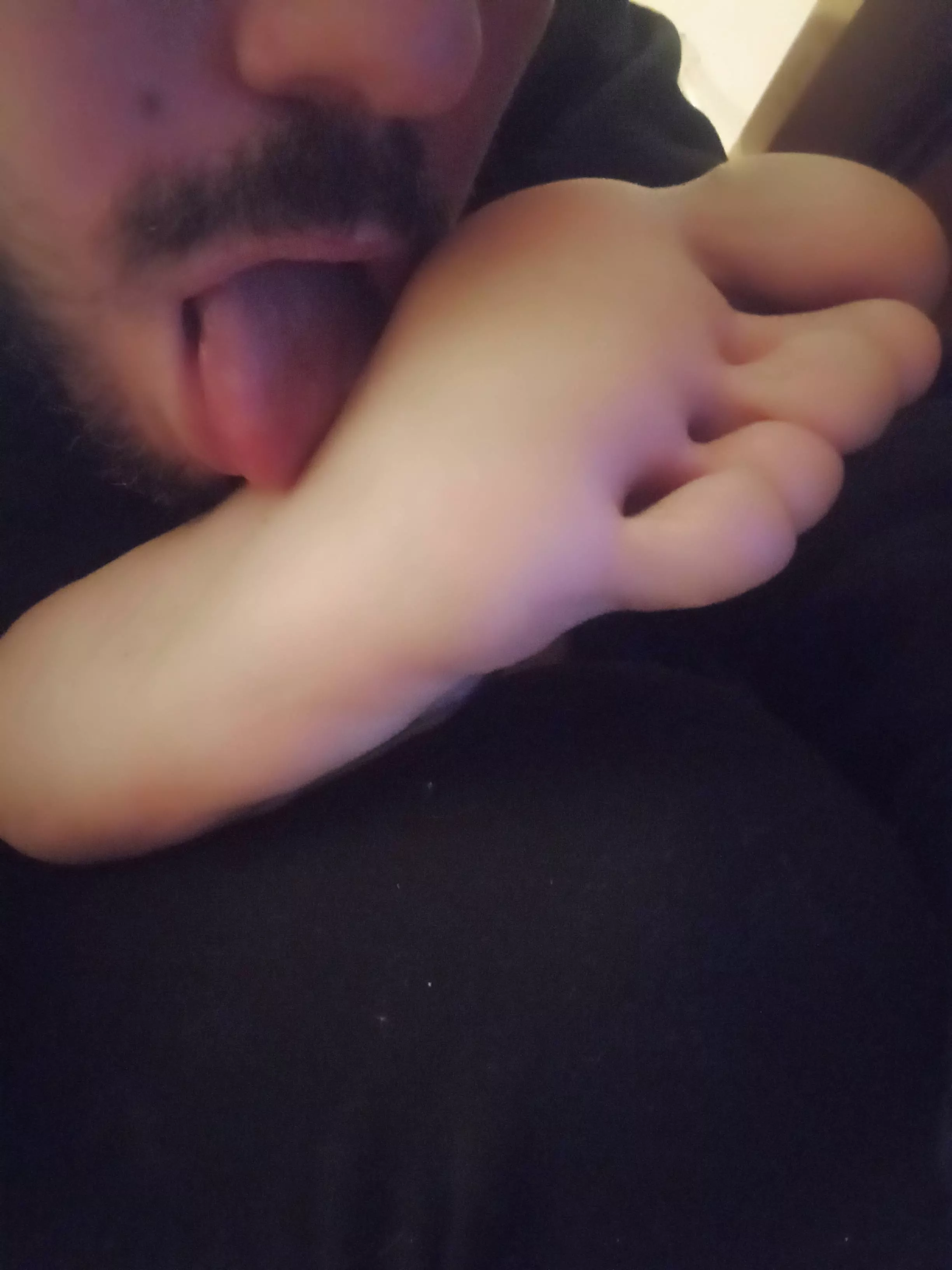 Licking my own feet