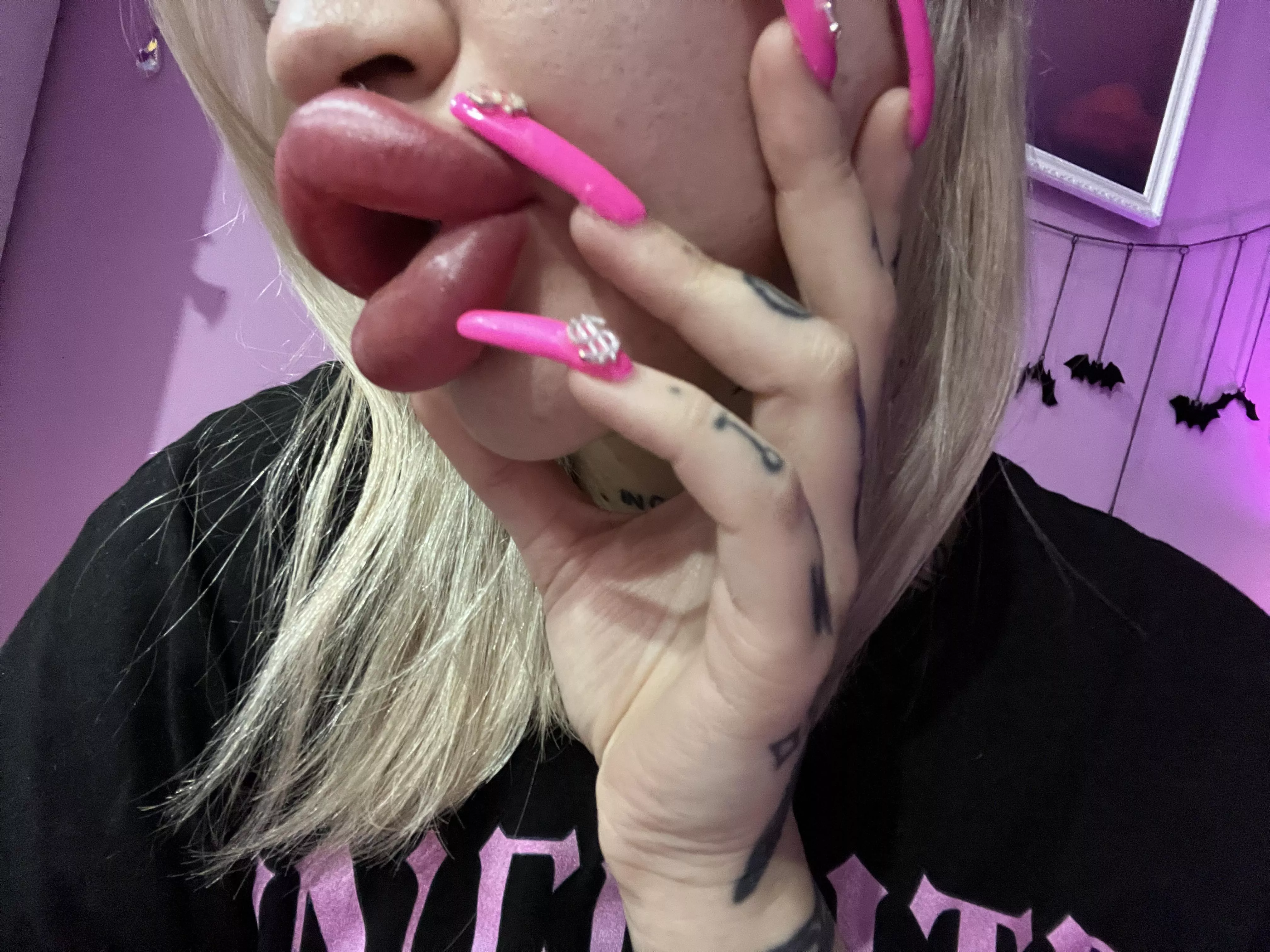 Lips permanent makeup on my overfilled 16 cc plastic lips