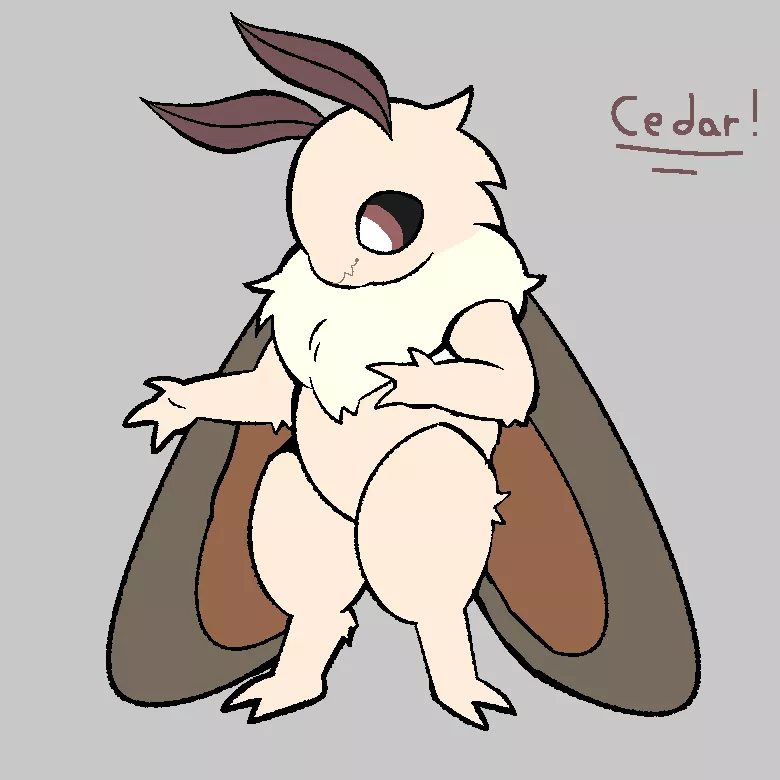 Made a fursona today!