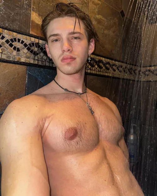 Mainly around the nipples but it’s growing